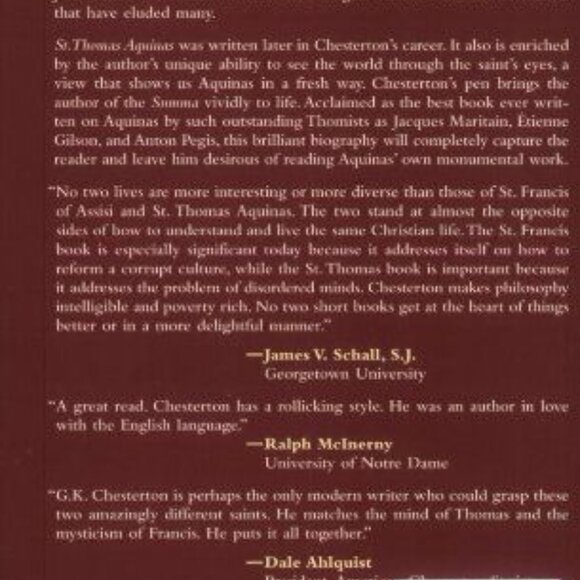 St. Thomas Aquinas and St. Francis of Assisi with Introductions Ralph McInerny - Picture 2 of 6